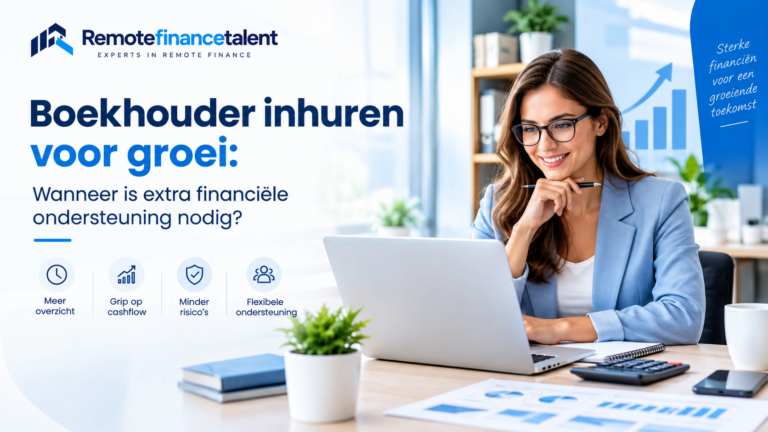Boekhouder inhuren voor groei &ndash; extra financi&euml;le ondersteuning voor bedrijven